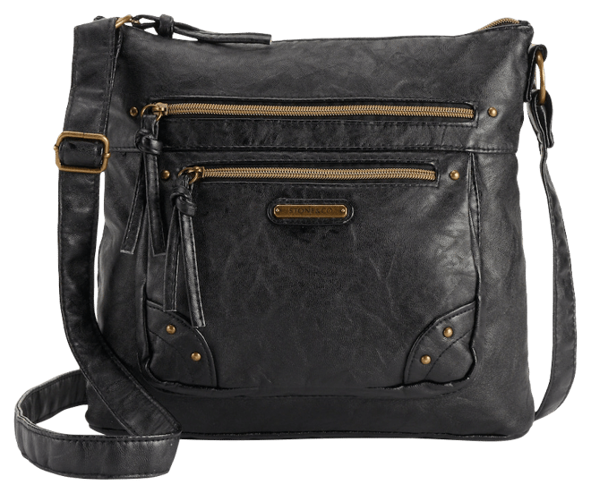 Stone mountain cheap crossbody handbag black