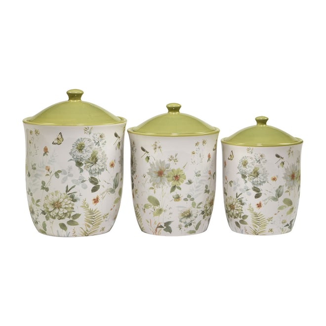 Certified International Mariachi 4 Piece Kitchen Canister Set