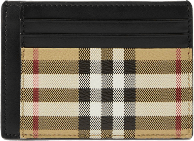 Burberry money clip card case on sale