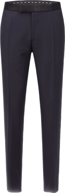 Boss by  Men's Slim-Fit Tuxedo Trousers