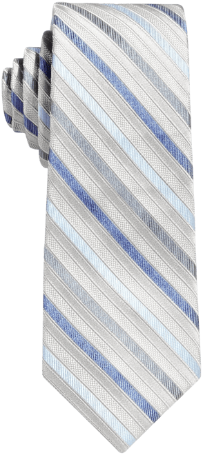 Big Boys Gemstone Striped Zipper Necktie