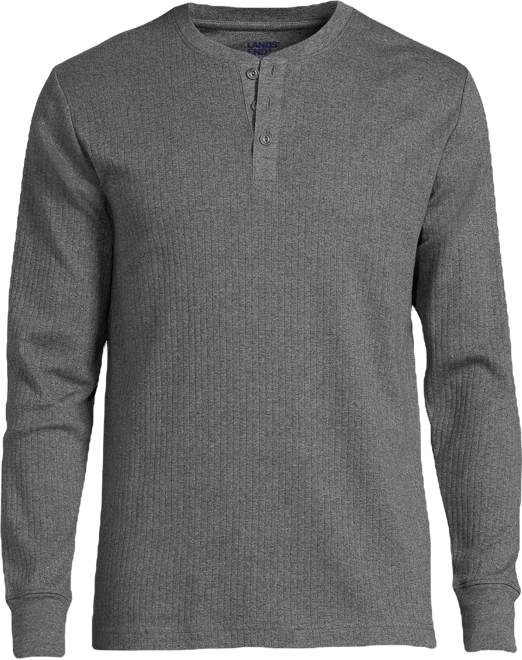 Men's Knit Rib Pajama Henley
