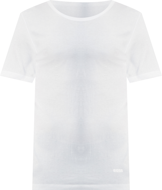 Boss by  Men's 5-Pack Authentic Solid Cotton Undershirts