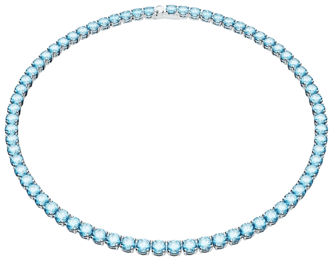 【SWAROVSKI】テニスネックレス リング tennis necklace Eternity necklace, Lab-grown diamonds 7 ct tw, Round shape
