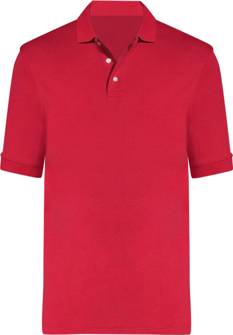 Men's Short Sleeve Interlock Polo Shirt