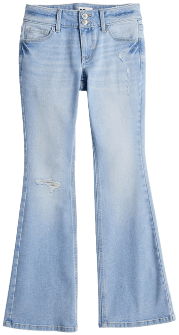 Girls 6-20 SO® Midrise Flare Jeans in Regular & Plus Size