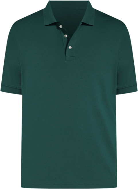 Men's Short Sleeve Interlock Polo Shirt