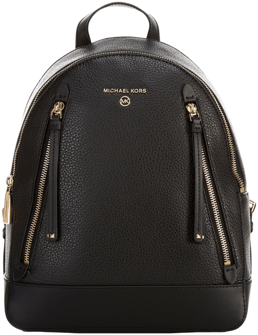 brooklyn large pebbled leather backpack