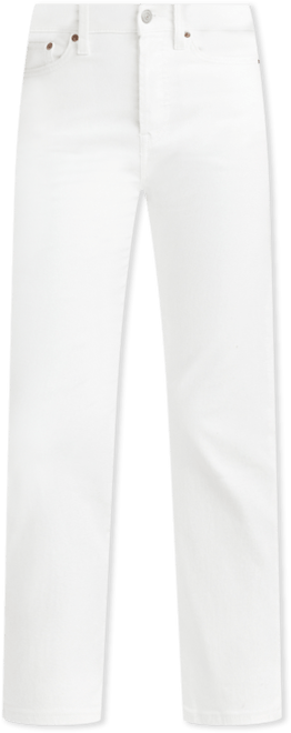 Women's Wedgie Straight-Leg High Rise Cropped Jeans