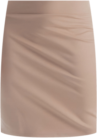 Women's Knee Length Elastic Waist Pencil Skirt