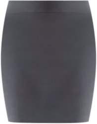 Women's Knee Length Elastic Waist Pencil Skirt