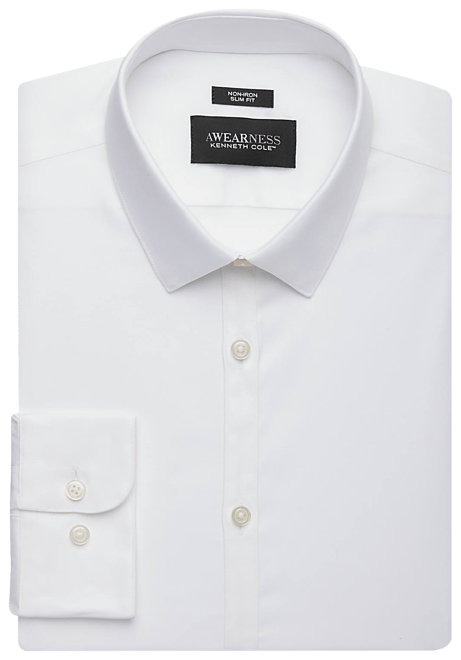 slim fit dress slacks Calvin Klein Performance Slim Fit Dress Shirt main image 1