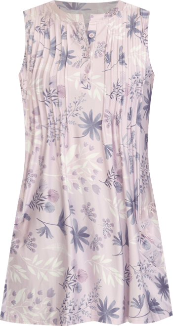 Women's Floral Sleeveless Tunic Top