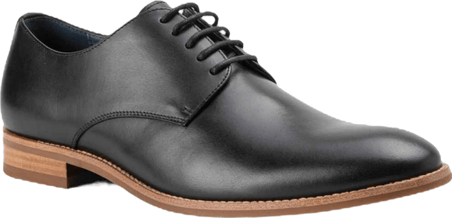 Men's Damon Dress Casual Lace-Up Plain Toe Derby Leather Shoes