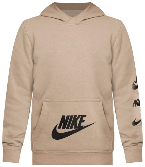 Nike Sportswear Standard Issue Dzianinowa bluza z kapturem dla dużych dzieci