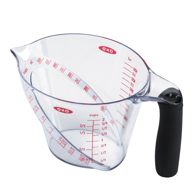 OXO Good Grips 6 Pc. Plastic Measuring Cups - Snaps - Black - Spoons N Spice