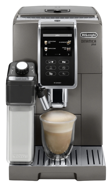 Machine espresso automatique De Longhi Dinamica Plus Linen