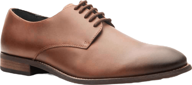 Men's Men s York Oxford Dress Casual Lace-Up Plain Toe Derby Leather Shoes