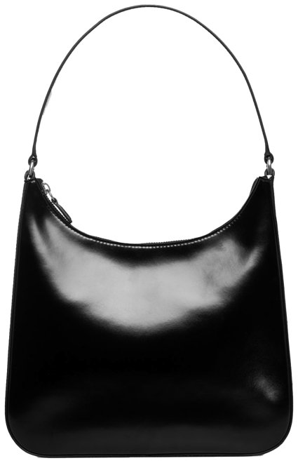 STAUD SHOULDER newest BAG LEATHER WITH SILVER ACCENT