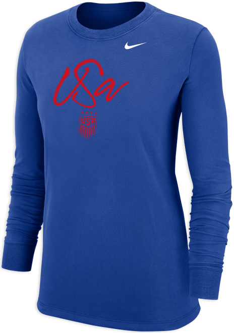 USWNT Playera de fútbol de manga larga Nike para mujer