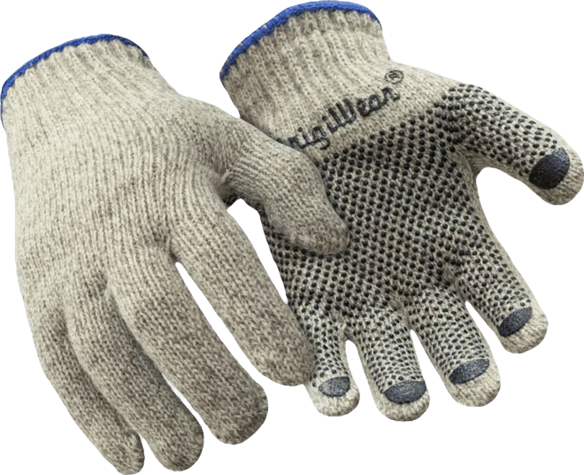Men's Warm Dual Layer Heavyweight Double Sided Dot Grip Gloves