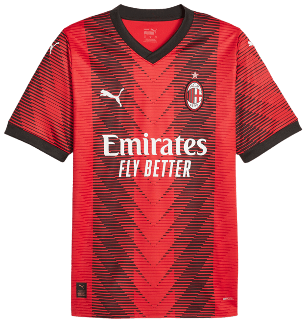 PUMA AC Milan 23/24 Replica Home Soccer Jersey