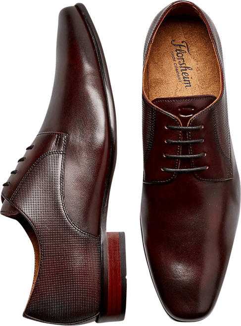 Tacto Injerto Atlético Florsheim Kierland Plain Toe Oxfords, Burgundy - Men's Shoes | Men's  Wearhouse