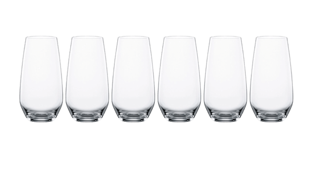 Drinking glass AUTHENTIS CASUAL SUMMER DRINKS, set of 6 pcs, 550 ml,  Spiegelau 