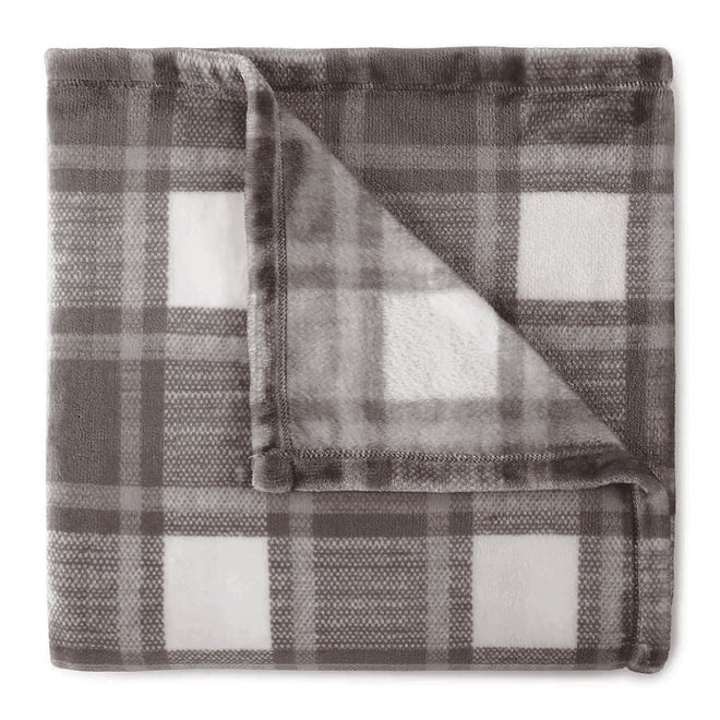 Home Expressions Velvet Plush Print Throw