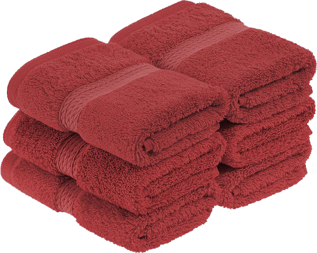  SUPERIOR Egyptian Cotton 6-Piece Towel Set, Bathroom