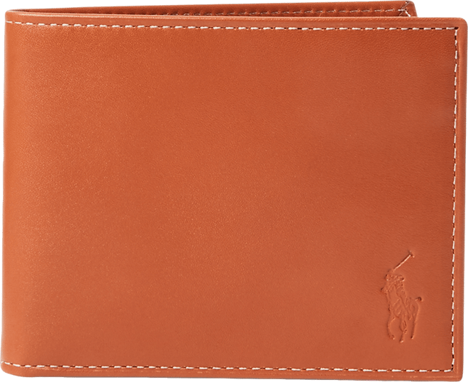 Polo Ralph Lauren Men's Burnished Leather Passcase - Macy's