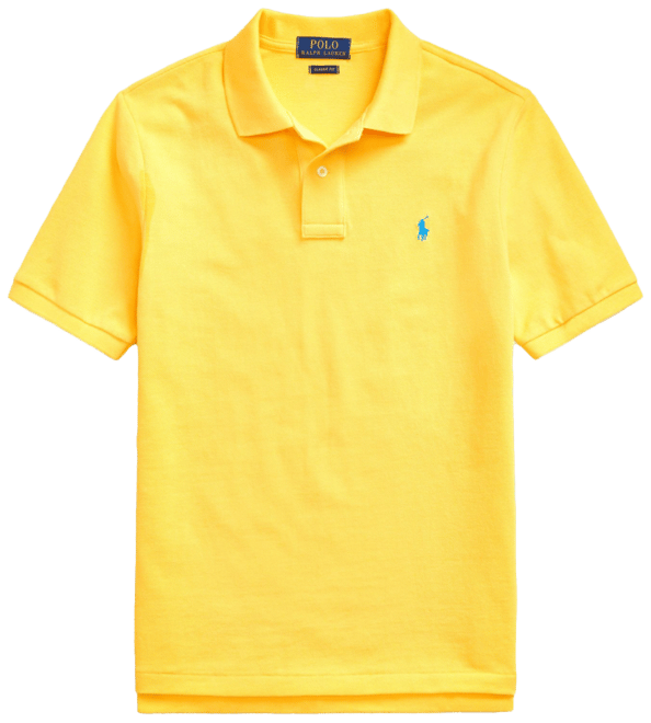 Big Boys Cotton Mesh Logo Polo Shirt