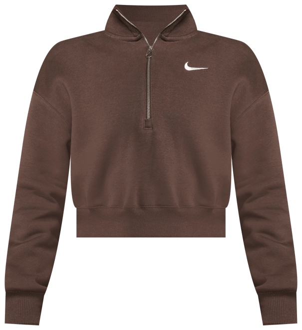 Nike Sportswear Phoenix Fleece Women's 1/4-Zip Cropped Sweatshirt