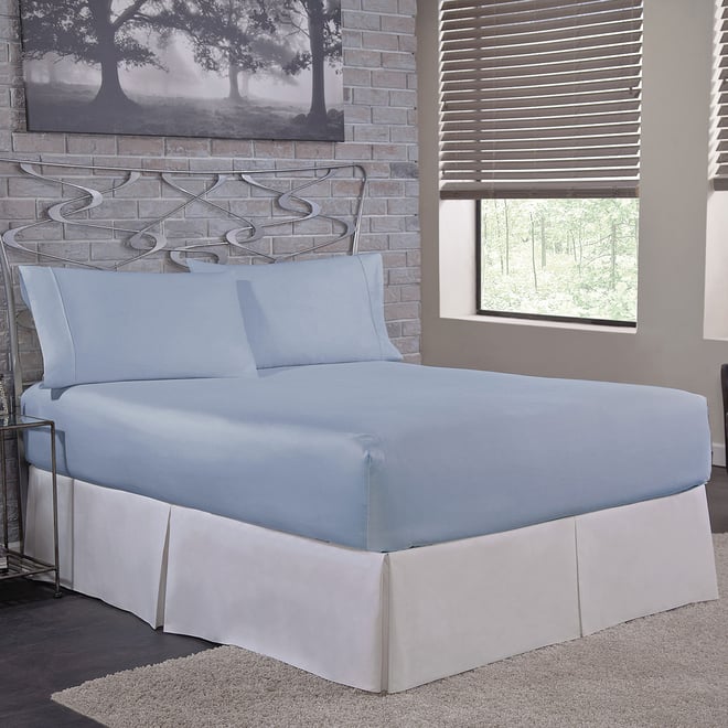 Queen Street Royal Fit 100% Cotton Sateen 500tc Sheet Set - JCPenney