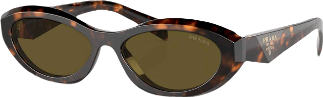 Irregular Low Bridge Women's Sunglasses, Pr 26ZSF