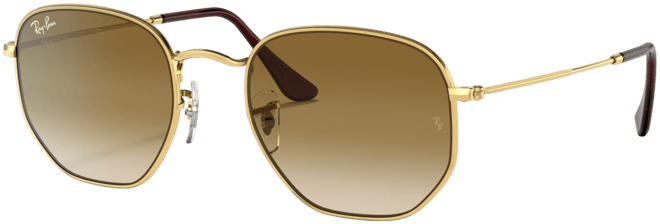 Unisex Sunglasses, RB3548N Hexagonal Flat Lenses