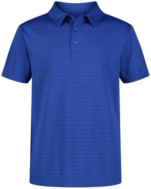 Big Boys Uniform Short Sleeve Performance Stretch Polo Shirt