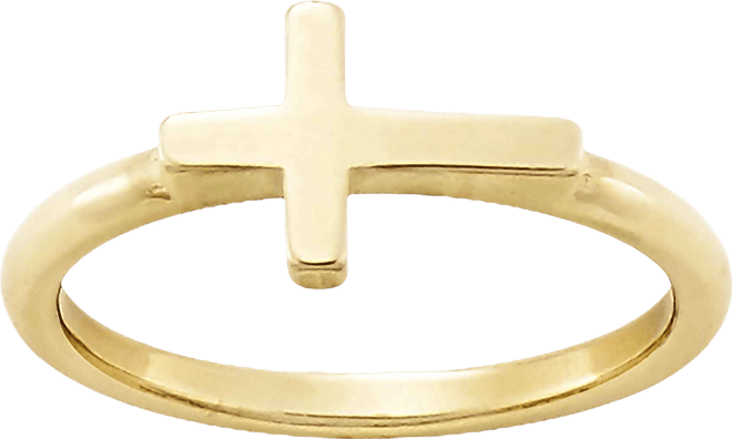 James Avery 14K Gold Horizon Cross Ring | Dillard's