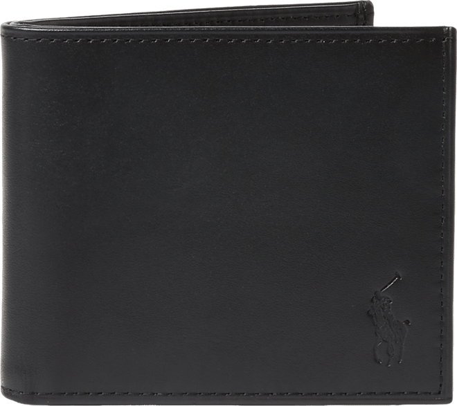 Polo Ralph Lauren Men's Burnished Leather Billfold - Macy's