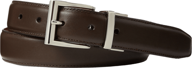 Men's Reversible Leather Dress Belt