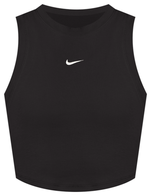 Nike Sportswear Chill Knit Enges, kurz geschnittenes Mini-Rib-Tanktop für Damen