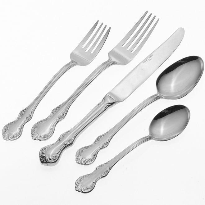 Pfaltzgraff® Everyday Vienna 20-pc. Flatware Set, Color: Stainless