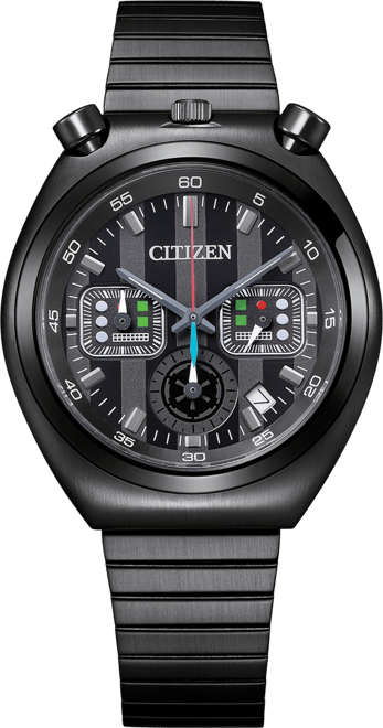 Men's Chronograph Star Wars Darth Vader Black-Tone Stainless Steel Bracelet Watch 38mm