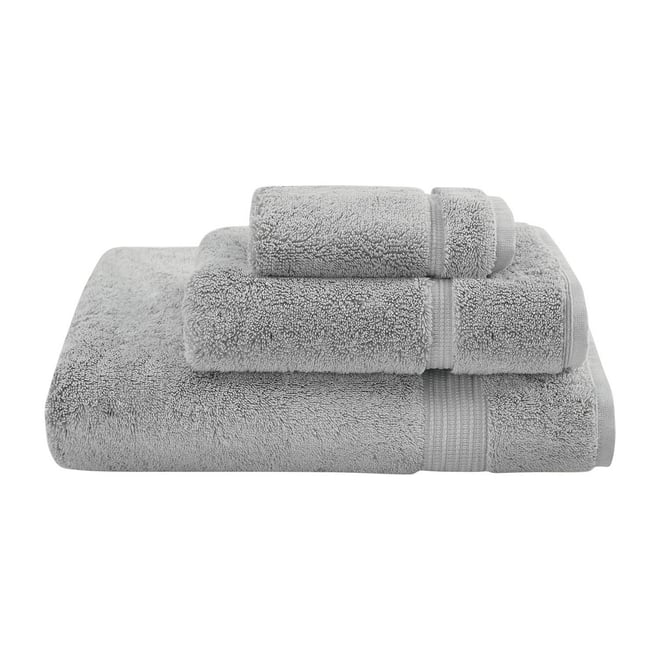 Under The Canopy Signature Organic Cotton Towel, signature_Silver / Bath Towel Bath Towel signature_Silver