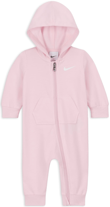 Nike Baby Essentials Mono completo con capucha para bebé (0-9M)