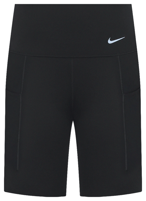 Nike Universa Women's Medium-Support Mid-Rise 20cm (approx.) Biker Shorts  with Pockets. Nike AT
