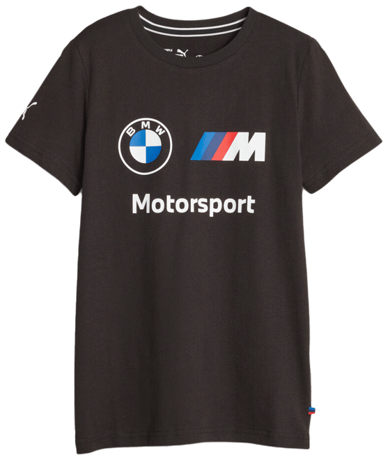 PUMA BMW M Motorsport Essentials Kids' Logo T-Shirt