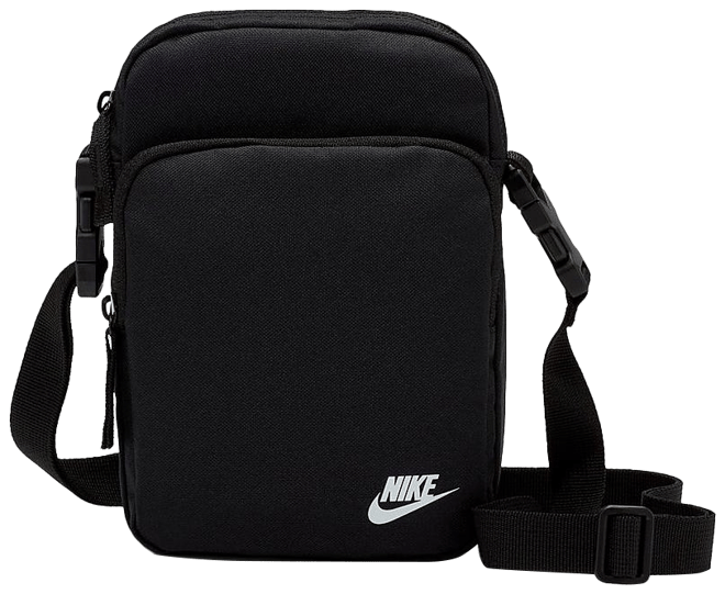 ◇Nike◇ Heritage Crossbody Bag 4L Black White DB0456010 Nike Heritage Crossbody Bag (4L) – Ernie's Sports Experts