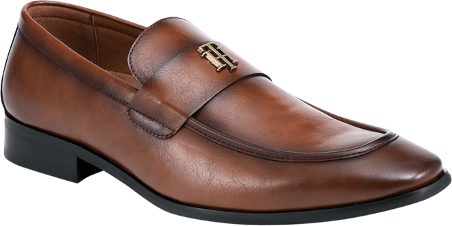 Men's Sawlin Logo Embellished Dress Loafers