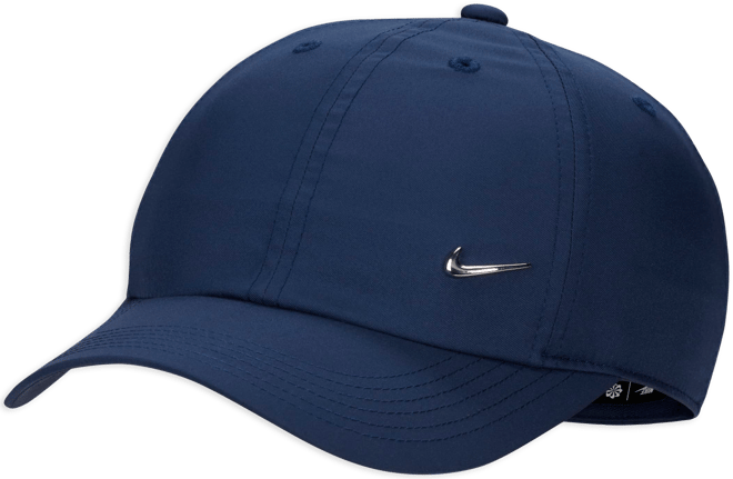Nike Dri-FIT Club Unstrukturierte Metall-Swoosh-Cap für Kinder